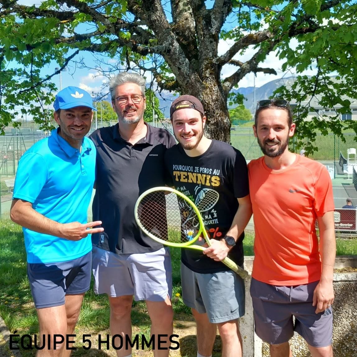 equipe 5 homme